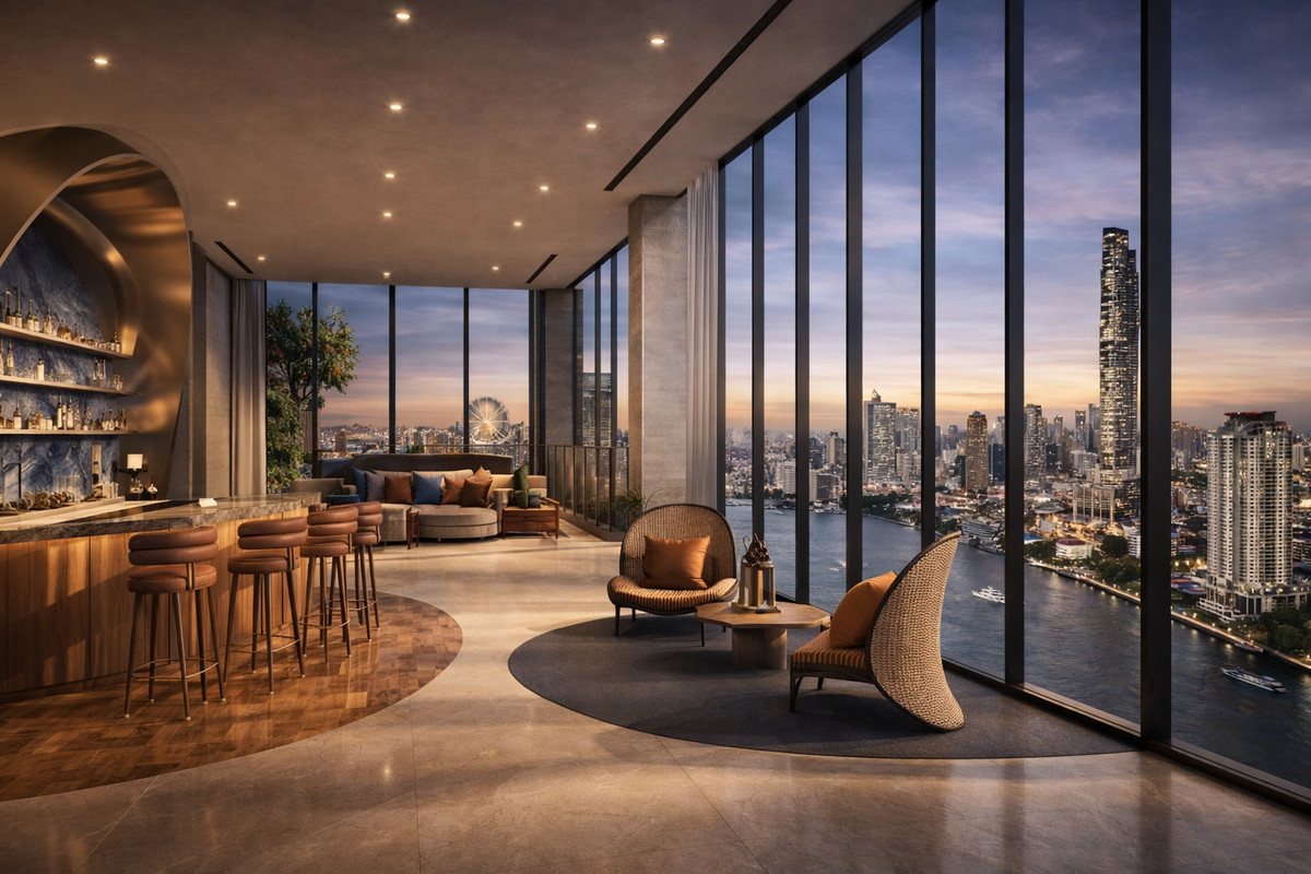 ขายคอนโดวงเวียนใหญ่ เจริญนคร : Rare Riverside Asset เจริญนคร