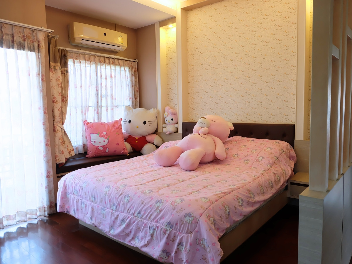 For SaleHouseSriracha Laem Chabang Ban Bueng : 92143 - Single house for sale, Laem Chabang (corner house)#near Kasetsart University. #Near Laem Chabang Port #Sriracha detached house #Baan Laem Chabang