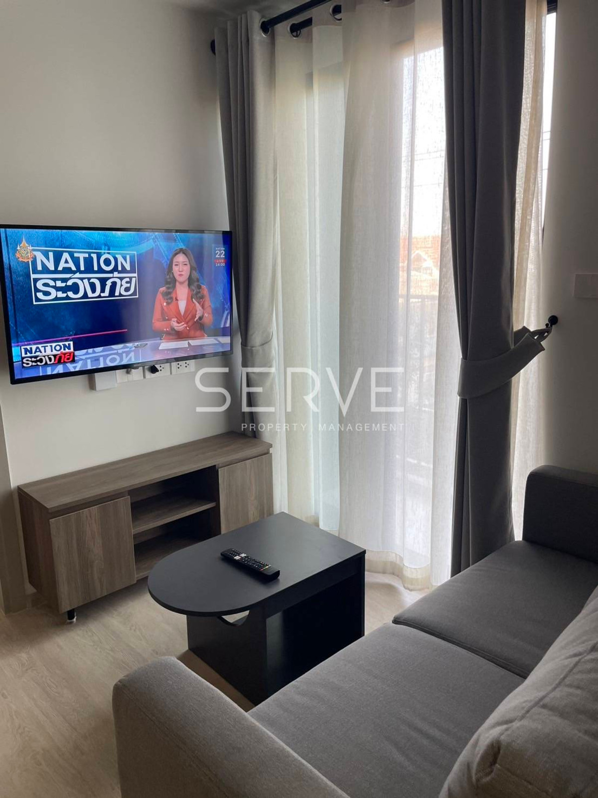 ให้เช่าคอนโดปทุมธานี รังสิต ธรรมศาสตร์ : 2 นอน 1 น้ำ 34.51 ตร.ม. ห้องสวย เฟอร์ฯ ครบ กับคอนโดใหม่ ทำเลดี ติด BTS คูคต 100 ม. ที่ Nue Core Khu Khot Station / ให้เช่าคอนโด