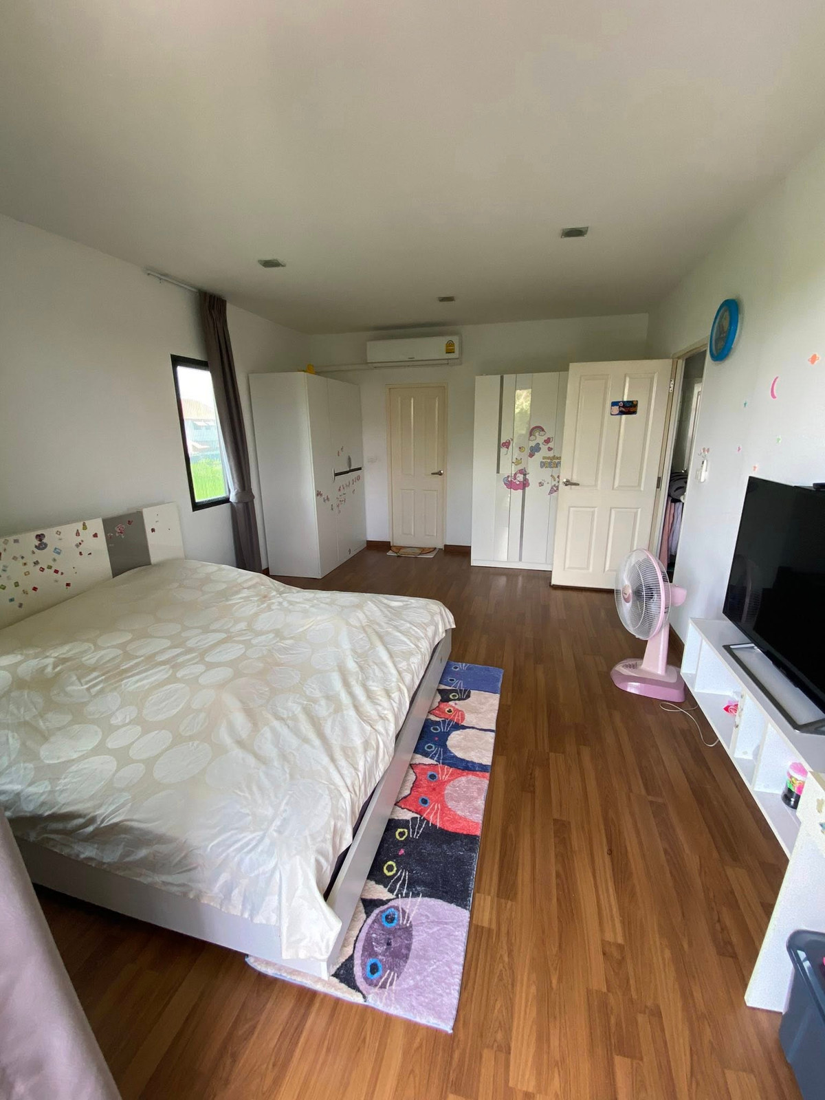 For RentHouseLadkrabang, Suwannaphum Airport : Golden Village Bangna - Kingkaew / 3 Bedrooms (FOR RENT) POON155