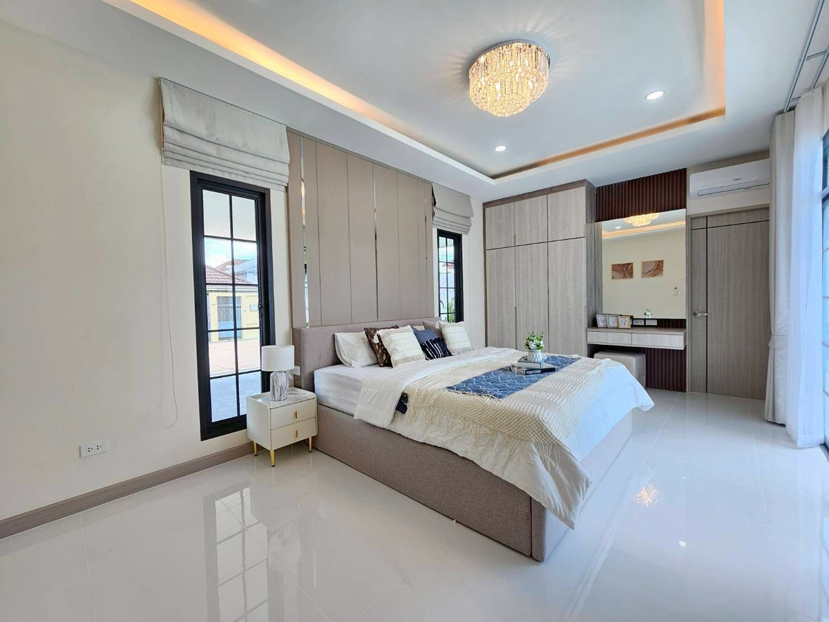 For SaleHousePattaya, Bangsaen, Chonburi : Hill Side Village / 4 Bedrooms (FOR SALE), Hill Side Village / 4 Bedrooms (For Sale) BEWN095