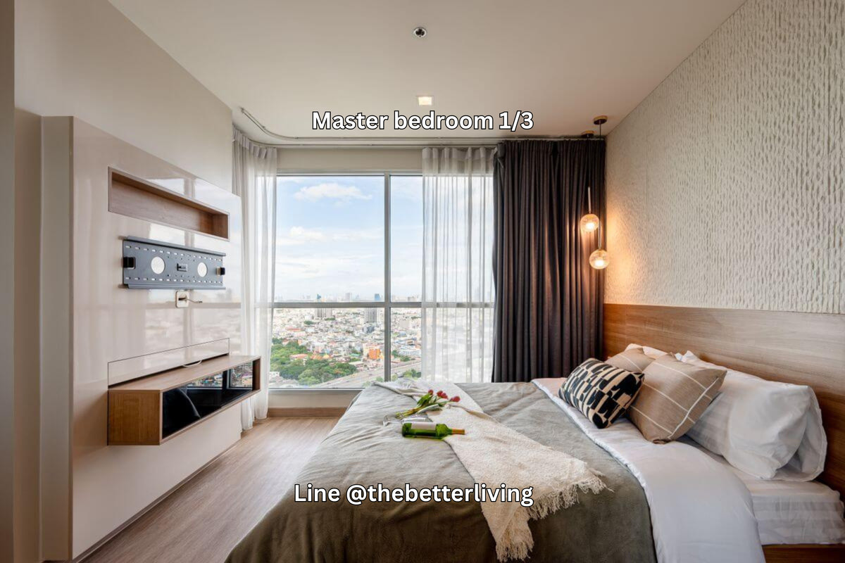 ขายคอนโดสาทร นราธิวาส : คอนโด Rhythm Sathorn Unit Combined มีห้องเดียวในตึก ห้องมุม แต่งครบ พร้อมอยู่ วิวโค้งแม่น้ำ