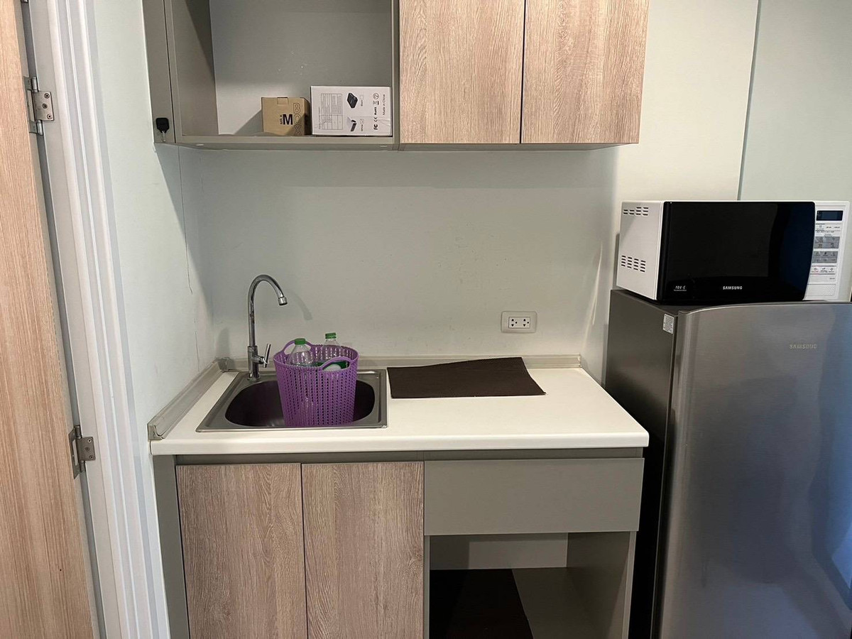 For RentCondoBangna, Bearing, Lasalle : Condo for rent: The Excel Groove Lasalle 52, fully furnished condo, ready to move in, close to BTS Bearing!!