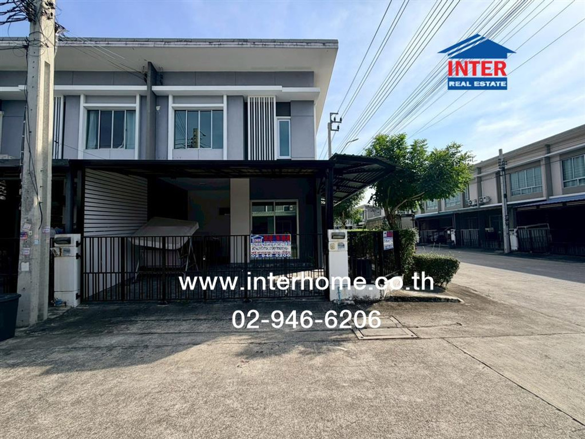 For SaleTownhomeNawamin, Ramindra : Townhouse, 2 floors, 24.1 sq m, Pruksa Ville Village. Ramindra-Phraya Suren Soi Mosque Khlong Nueng 15, Ramintra Road, Mosque Road Khlong Nueng, Khlong Sam Wa District, Bangkok