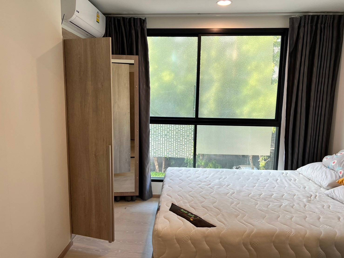 For RentCondoBangna, Bearing, Lasalle : Condo for rent: The Excel Groove Lasalle 52, fully furnished condo, ready to move in, close to BTS Bearing!!