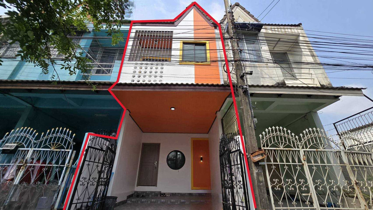 For SaleTownhomeSaraburi : Townhouse for Sale: City Center Saraburi 112 sq.m., Soi Thetsaban 3