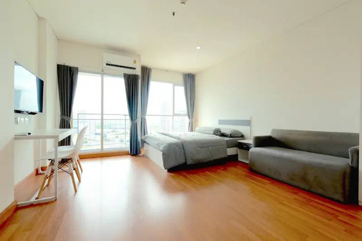 ให้เช่าคอนโดพระราม 3 สาธุประดิษฐ์ : พร้อมให้เช่า ห้องสตูดิโอ Lumpini Place Rama 3 - Riverine : ลุมพินี เพลส พระราม 3 - ริเวอร์ไรน์