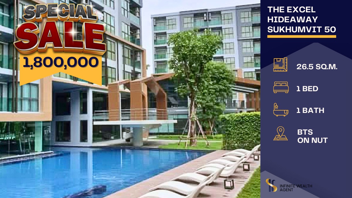 ขายคอนโดอ่อนนุช อุดมสุข : 🔥 ขายด่วน! ราคาถูกสุดในโครงการ เพียง 1.8 ล้านบาท 🚆คอนโดทำเลทอง ใกล้ BTS ทางด่วน และห้างสรรพสินค้า🛣️🛍️