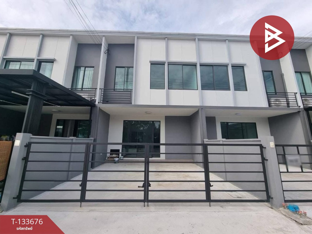 For SaleTownhomeBangna, Bearing, Lasalle : Townhouse for sale Plino Village Bangna-Onnut (Pleno Bangna-Onnut), Bang Phli, Samut Prakan