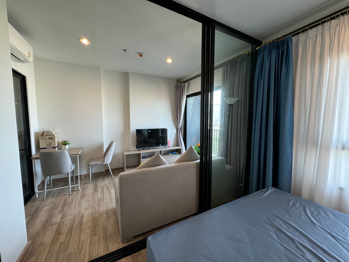 For RentCondoBangna, Bearing, Lasalle : 🏢 [For rent] Niche Mono Sukhumvit–Bearing | Beautiful room, high floor, open view (Ready to move in), very good price, only 12,500 baht/month (including common fees)