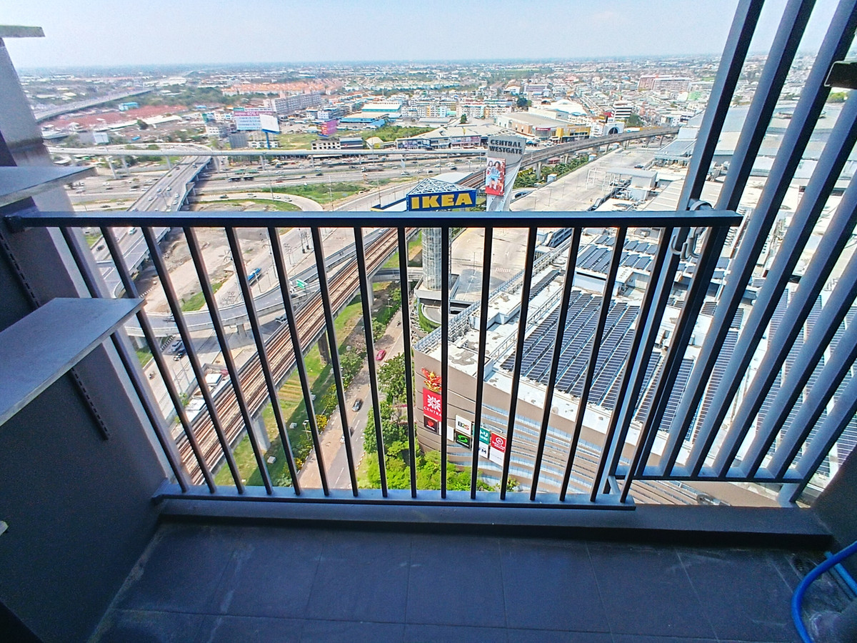 ขายคอนโดนนทบุรี บางใหญ่ บางบัวทอง : ⚡️ Rare Item! ห้องมุม ชั้น 27 วิวโล่ง ติด Central WestGate ราคาเพียง 1.65 ล้าน! 🏙️