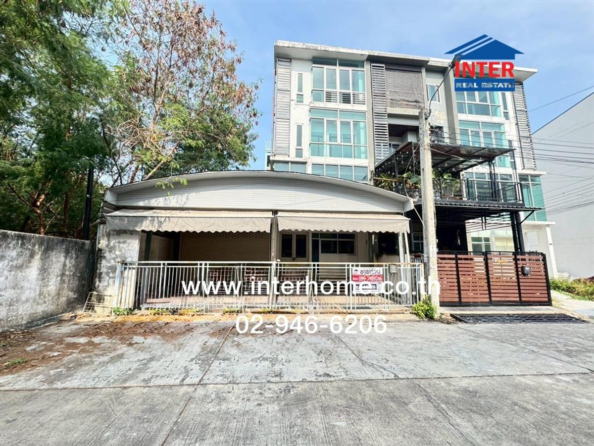 For SaleTownhomeEakachai, Bang Bon : Townhome 3.5 floors, 39.3 sq m, Casa Diva Sathorn-Kanlapaphruek Village. Soi Kamnan Maen 13, Intersection 18, Kanchanaphisek Road, Kanlapaphruek Road, Bang Bon District, Bangkok
