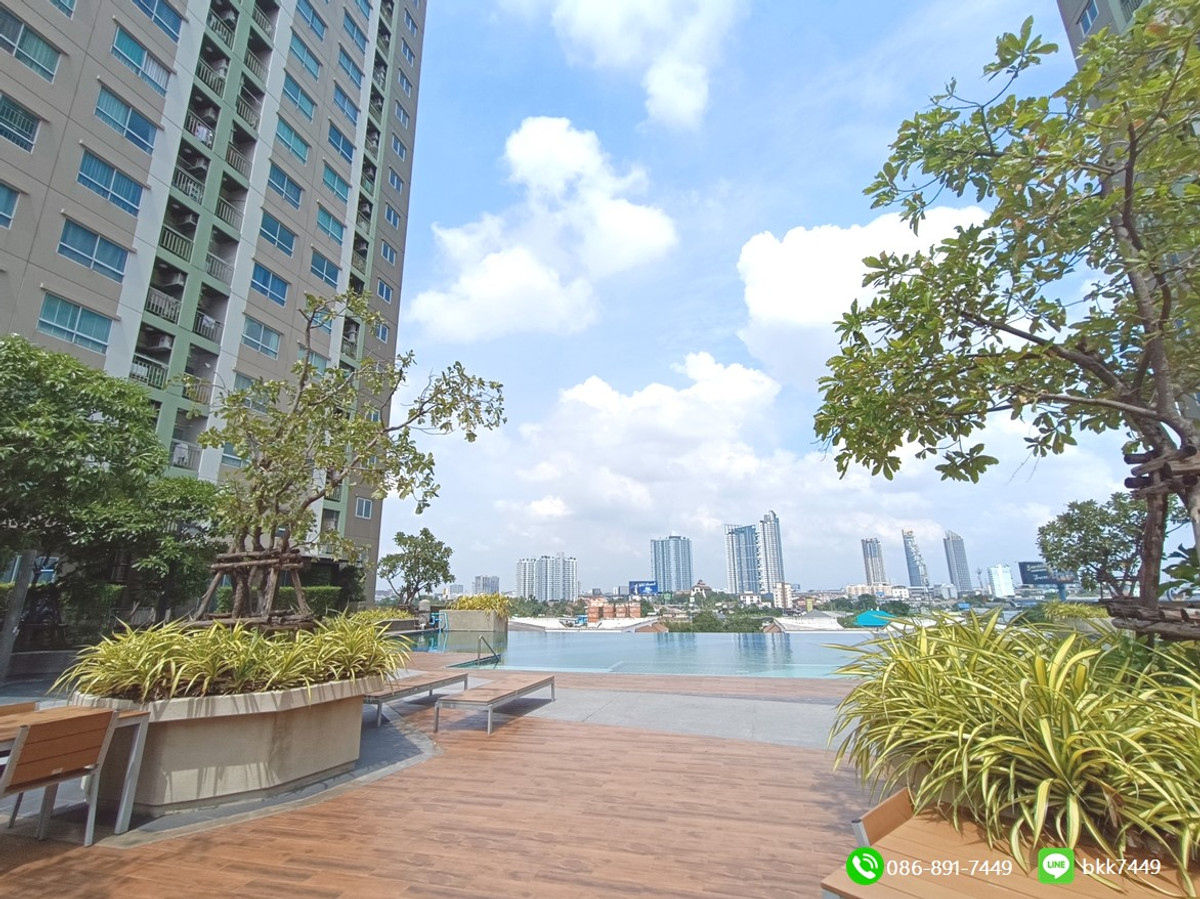 ขายคอนโดพระราม 5 ราชพฤกษ์ บางกรวย : ✅✅ขายคอนโดลุมพินี วิลล์ นครอินทร์-ริเวอร์วิว ตึก A ชั้น19 27 ตรม.  สถานีรถไฟฟ้ากระทรวงสาธารณสุข