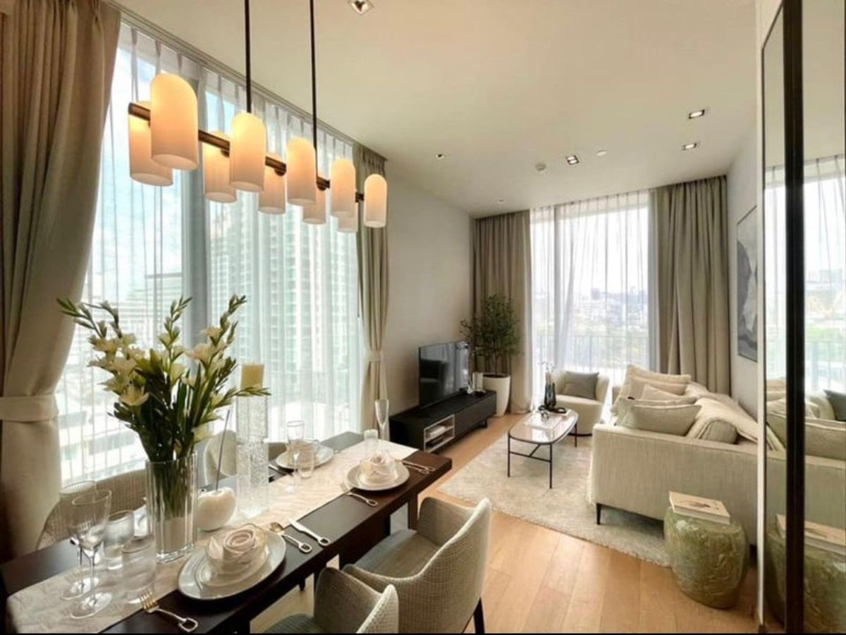 For SaleCondoWitthayu, Chidlom, Langsuan, Ploenchit : ✨Condo for sale in Chidlom area at 28 Chidlom, 2 bedrooms, 75.25 sq m, fully furnished. Decorated, ready to move in, near BTS Chidlom.