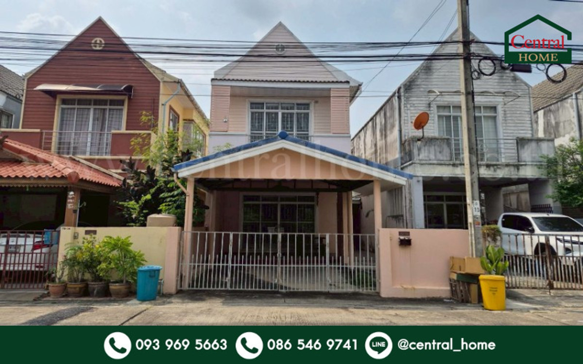 For SaleHouseNonthaburi, Bang Yai, Bangbuathong : Single house, Monthon 4, Soi Kaeo In, cheap price, near Central Westgate.