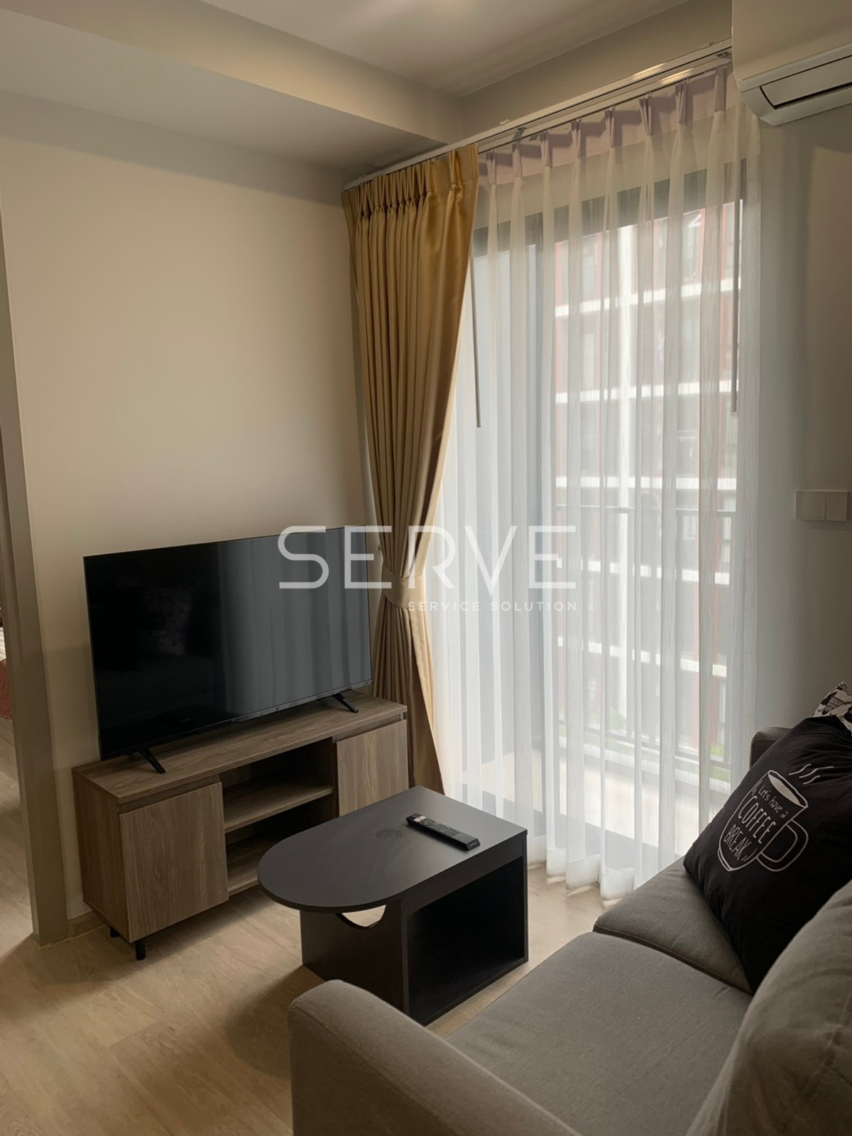 ให้เช่าคอนโดปทุมธานี รังสิต ธรรมศาสตร์ : 2 นอน 1 น้ำ 34.49 ตร.ม. ห้องสวย เฟอร์ฯ ครบ กับคอนโดใหม่ ทำเลดี ติด BTS คูคต 100 ม. ที่ Nue Core Khu Khot Station / ให้เช่าคอนโด