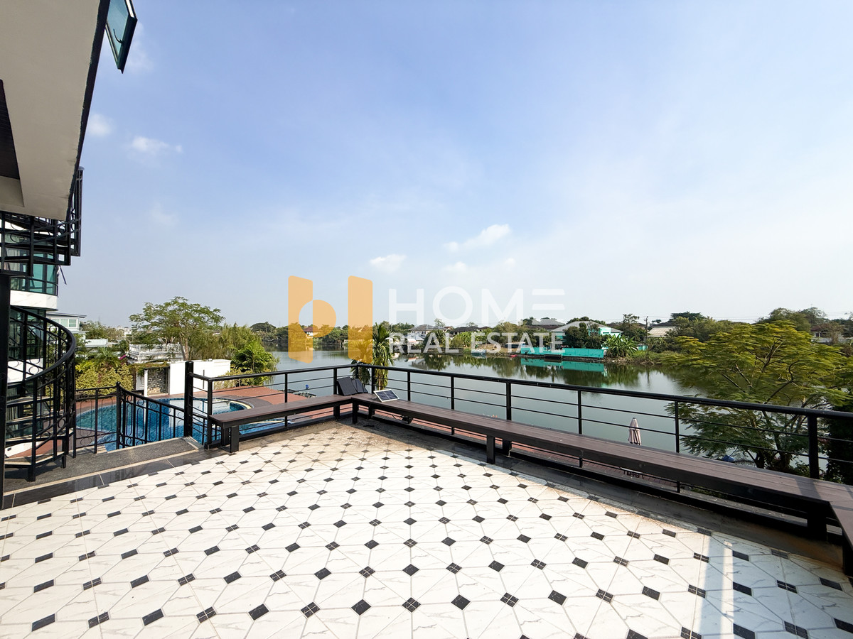 ขายบ้านมีนบุรี-ร่มเกล้า : บ้าน 2 ไร่ วิวทะเลสาบ ใกล้สุวรรณภูมิ ต่อยอดธุรกิจได้ 🌊 ศุภาลัย เลค 2 / 2 ห้องนอน (ขาย), Supalai Lake 2 / 2 Bedrooms (FOR SALE) POON151