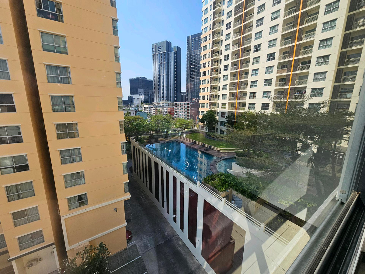 For RentCondoOnnut, Udomsuk : Buy new curtains for every room, beautiful room, cheap to rent, 2 bedrooms, 2 bathrooms, S&S Sukhumvit 101.