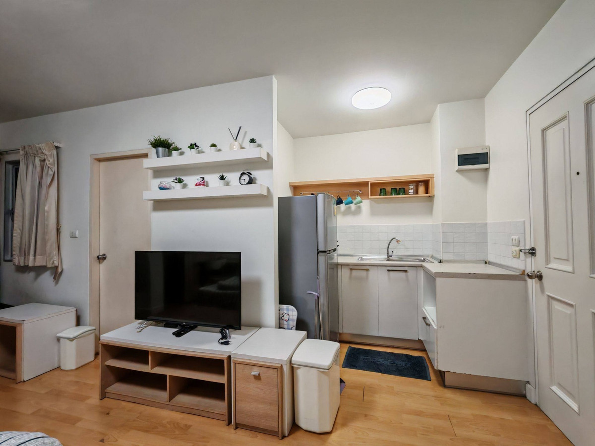 For RentCondoOnnut, Udomsuk : Condo for rent, cute room, near BTS On Nut, 5 minutes walk, 10,000 per month, Studio, quiet, not next to the main road, My Condo Sukhumvit81, call 089-6620022.