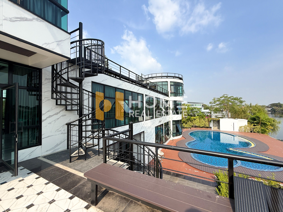 ขายบ้านมีนบุรี-ร่มเกล้า : บ้าน 2 ไร่ วิวทะเลสาบ ใกล้สุวรรณภูมิ ต่อยอดธุรกิจได้ 🌊 ศุภาลัย เลค 2 / 2 ห้องนอน (ขาย), Supalai Lake 2 / 2 Bedrooms (FOR SALE) POON151