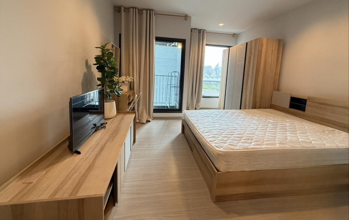 For RentCondoRama9, Petchburi, RCA : Urgent 14k🔥 only!! | For rent Life asoke rama9 | near MRT Rama 9, fully furnished, ready to move in