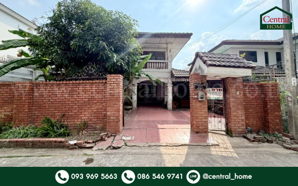 For SaleHouseNonthaburi, Bang Yai, Bangbuathong : Single house Mitpracha Villa Project 15 Bang Bua Thong.