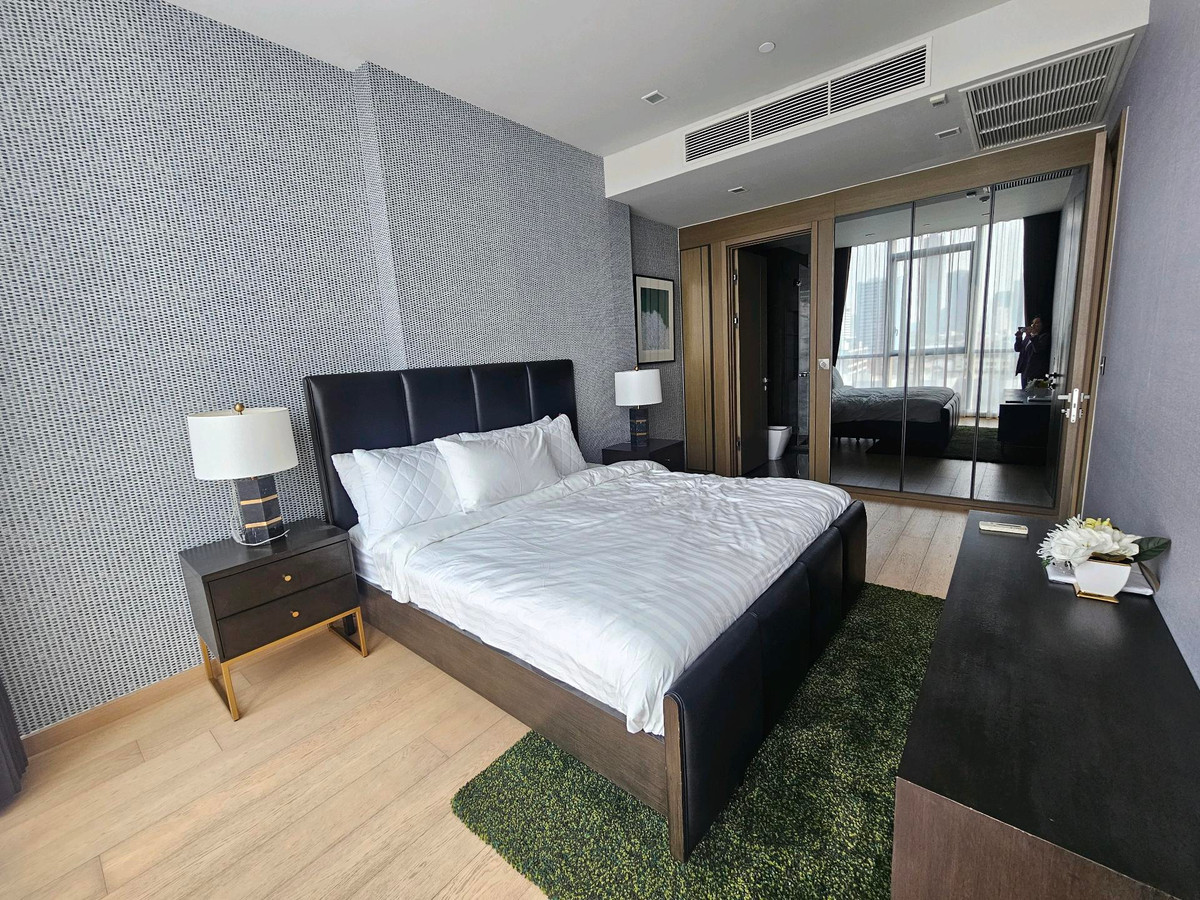 For RentCondoSukhumvit, Asoke, Thonglor : Very beautifully decorated room for rent, 2 bedrooms, 3 bathrooms, The Bangkok Thonglor.