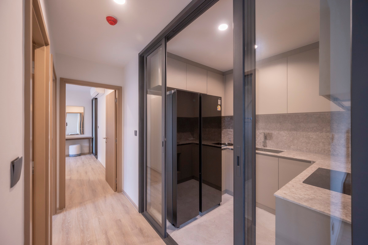 For SaleCondoRama9, Petchburi, RCA : 2 bedroom condo, ready to move in, in the heart of the research center | PYNN SOONVIJAI 🕊️ Pinn Research Center