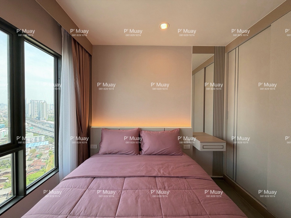 For RentCondoThaphra, Talat Phlu, Wutthakat : For rent, beautiful built-in room ✨ luxurious, next to the glam 🥣 electric stove + hood 🌪️ with Digital door lock 📱 🩷 rent 13,000 baht #Regent Home Wutthakat
