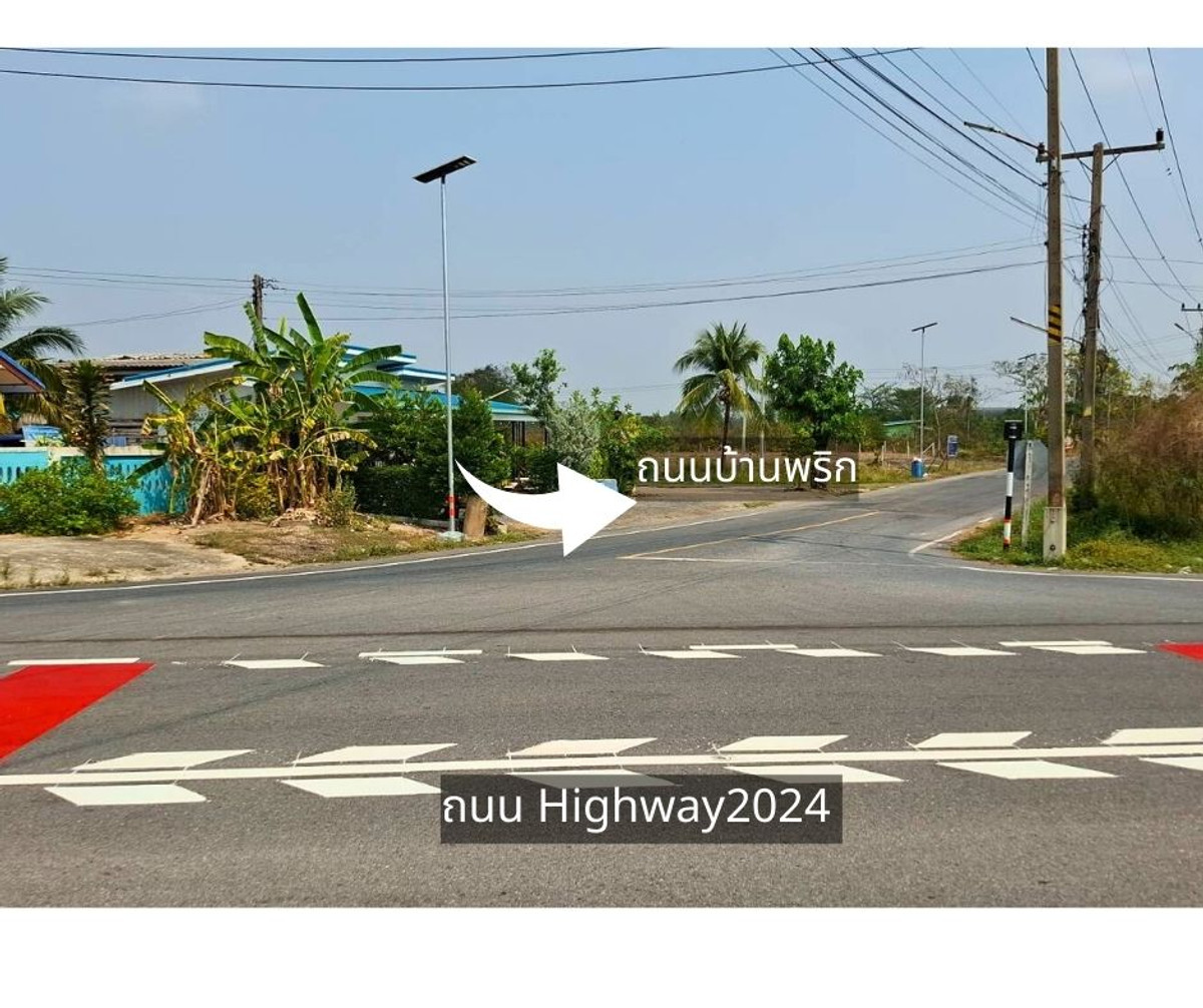 ขายที่ดินนครนายก : ที่ดินถมแล้ว 4 ไร่ 2 งาน บ้านพริก อ.บ้านนา-นครนายก ติดถนนสาธารณะ พร้อมปลูกบ้านได้ทันที