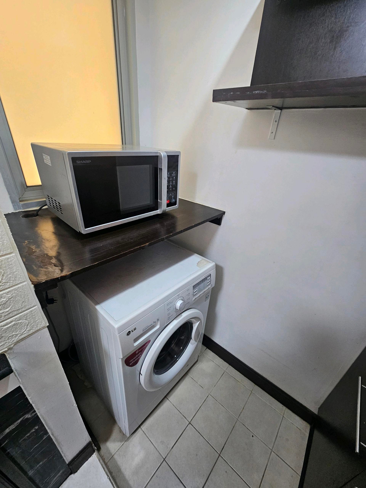 For RentCondoOnnut, Udomsuk : Buy new curtains for every room, beautiful room, cheap to rent, 2 bedrooms, 2 bathrooms, S&S Sukhumvit 101.