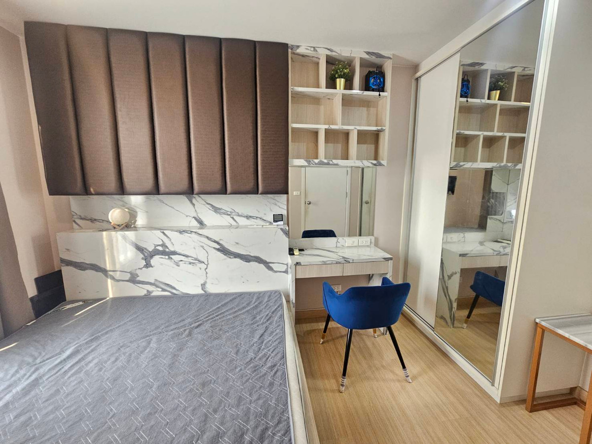 For RentCondoOnnut, Udomsuk : Beautifully decorated room available, cheap for rent, 1 bedroom, 1 bathroom, The Tree On Nut Station.