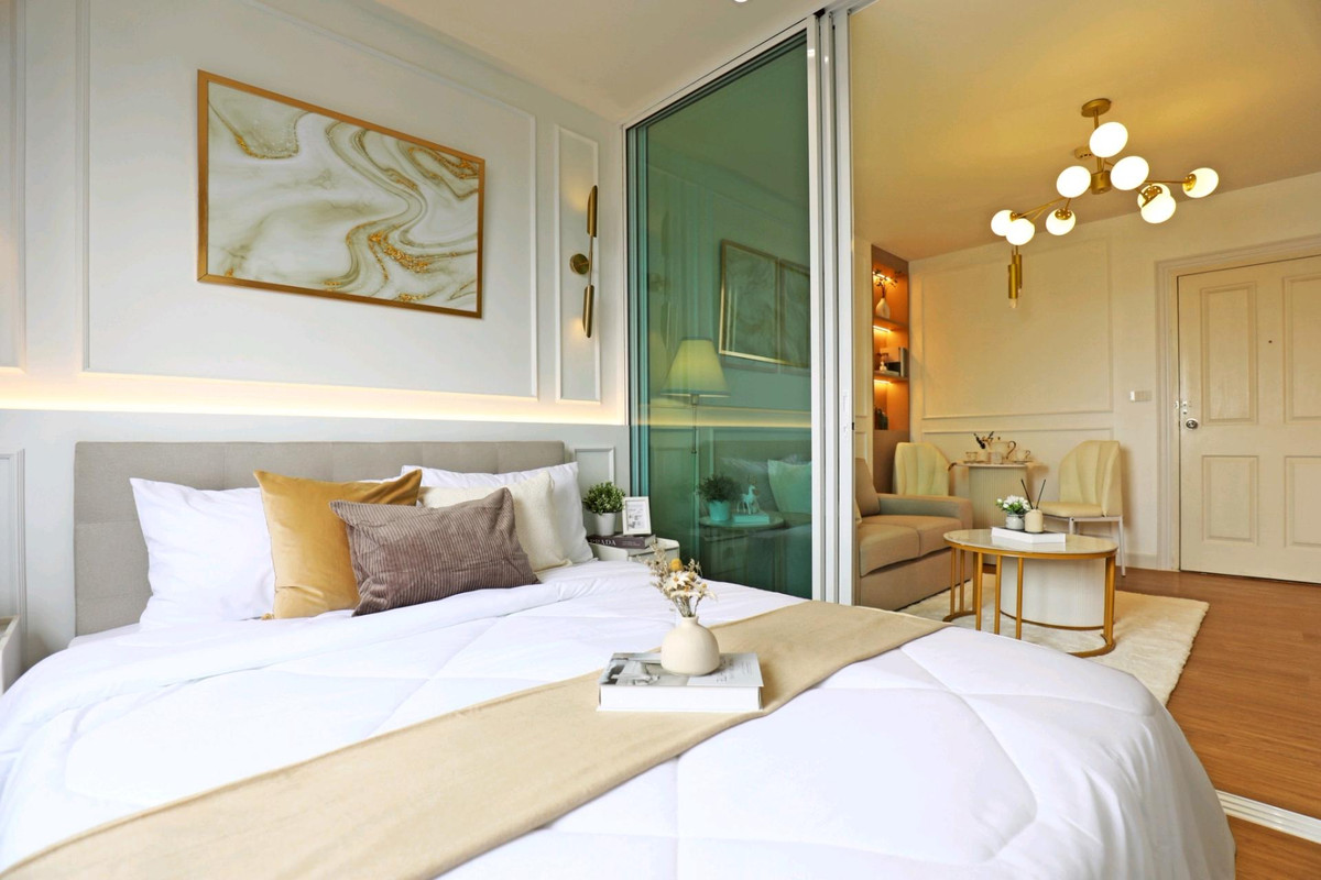 ขายคอนโดนวมินทร์ รามอินทรา : เจ้าของขายเอง📍ดี คอนโด รามอินทรา (D Condo Ramindra) | คอนโดรีโนเวทใหม่🌟 สวยหรูเหมือนอยู่โรงแรม | เพียง 500 เมตร จาก 🚆สถานีมัยลาภ