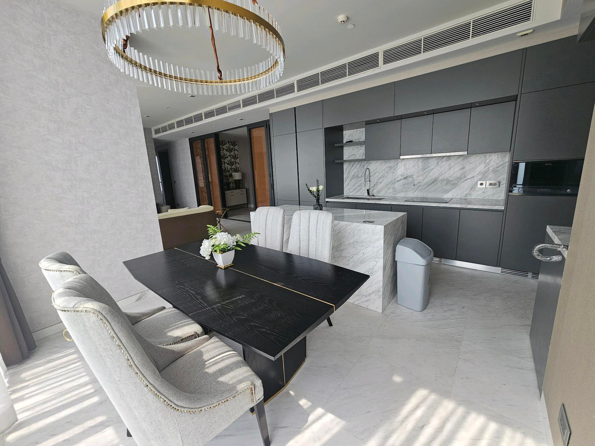 For RentCondoSukhumvit, Asoke, Thonglor : Very beautifully decorated room for rent, 2 bedrooms, 3 bathrooms, The Bangkok Thonglor.