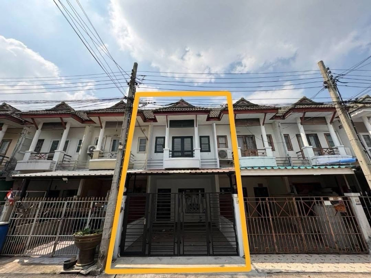 ขายทาวน์โฮมนนทบุรี บางใหญ่ บางบัวทอง : ขาย!!! หมู่บ้านดิเอ็มเมอรัล การ์เด้น 1 บางบัวทอง