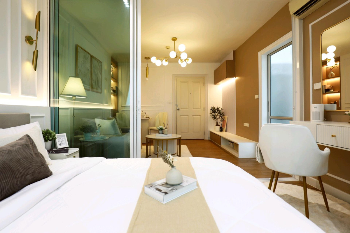 ขายคอนโดนวมินทร์ รามอินทรา : เจ้าของขายเอง📍ดี คอนโด รามอินทรา (D Condo Ramindra) | คอนโดรีโนเวทใหม่🌟 สวยหรูเหมือนอยู่โรงแรม | เพียง 500 เมตร จาก 🚆สถานีมัยลาภ