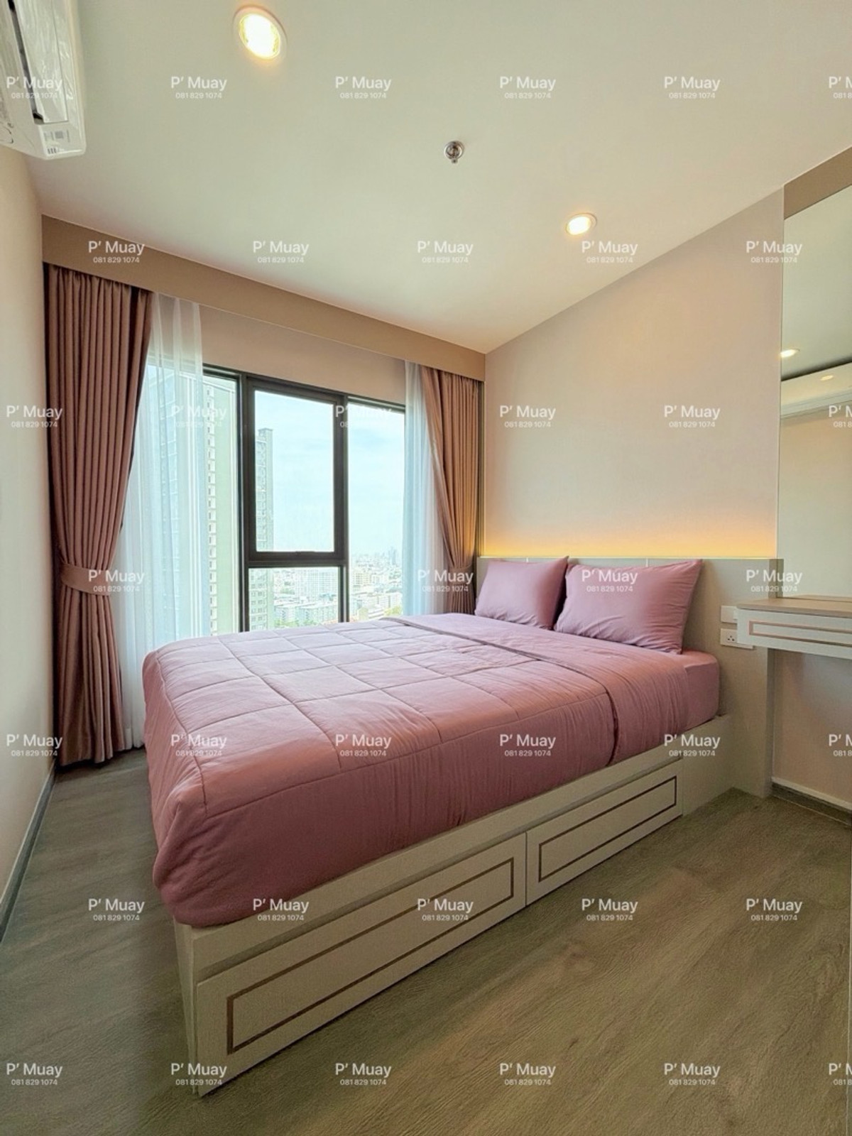For RentCondoThaphra, Talat Phlu, Wutthakat : For rent, beautiful built-in room ✨ luxurious, next to the glam 🥣 electric stove + hood 🌪️ with Digital door lock 📱 🩷 rent 13,000 baht #Regent Home Wutthakat