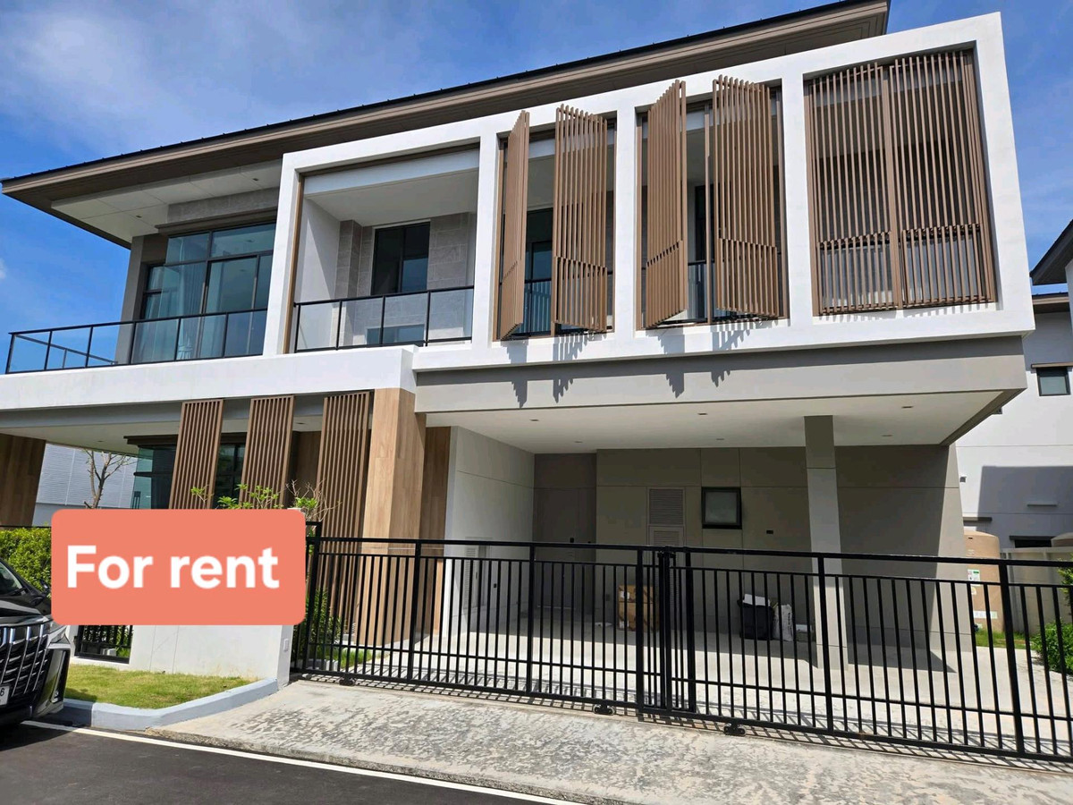 ให้เช่าบ้านบางนา แบริ่ง ลาซาล : 🔥🔥 House for Rent Bangkok Boulevard Bangna KM.5 🔥🔥 Nearby Mega bangna 