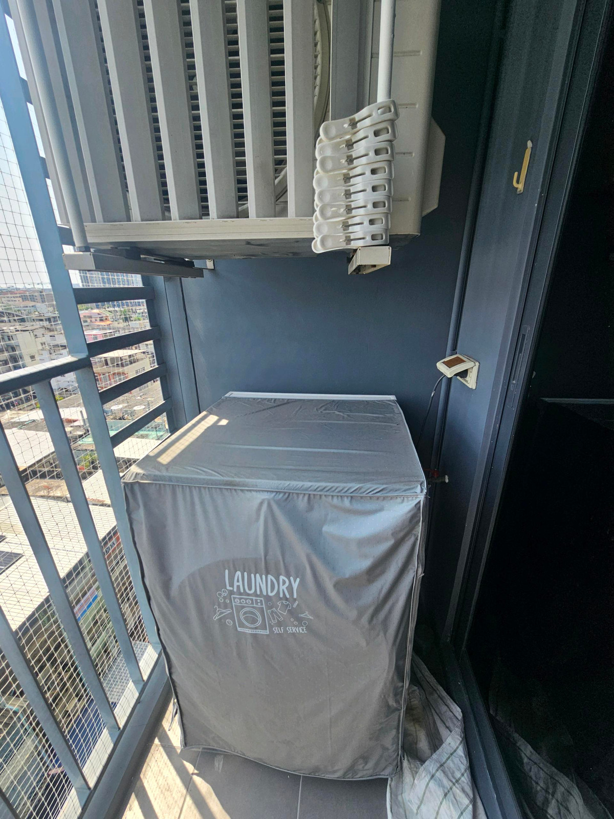 For RentCondoOnnut, Udomsuk : New room, never rented out, 1 bedroom, 1 bathroom, Ideo Sukhumvit 93.