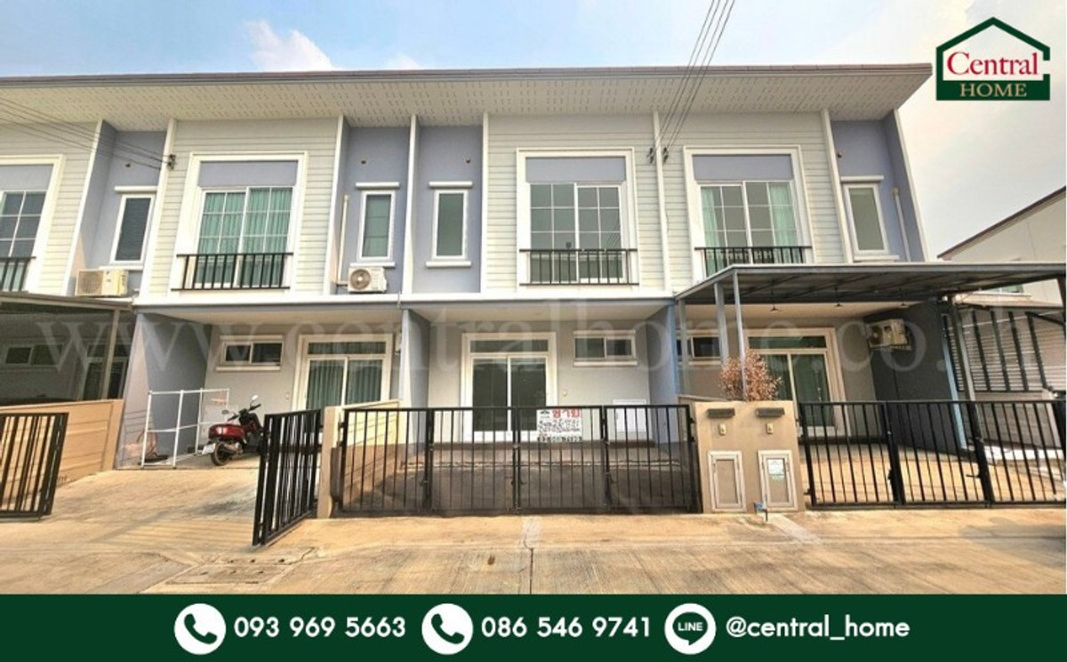 For SaleTownhomeRama5, Ratchapruek, Bangkruai : Townhouse Casa Waterside Ratchaphruek - Rama 5, first hand.