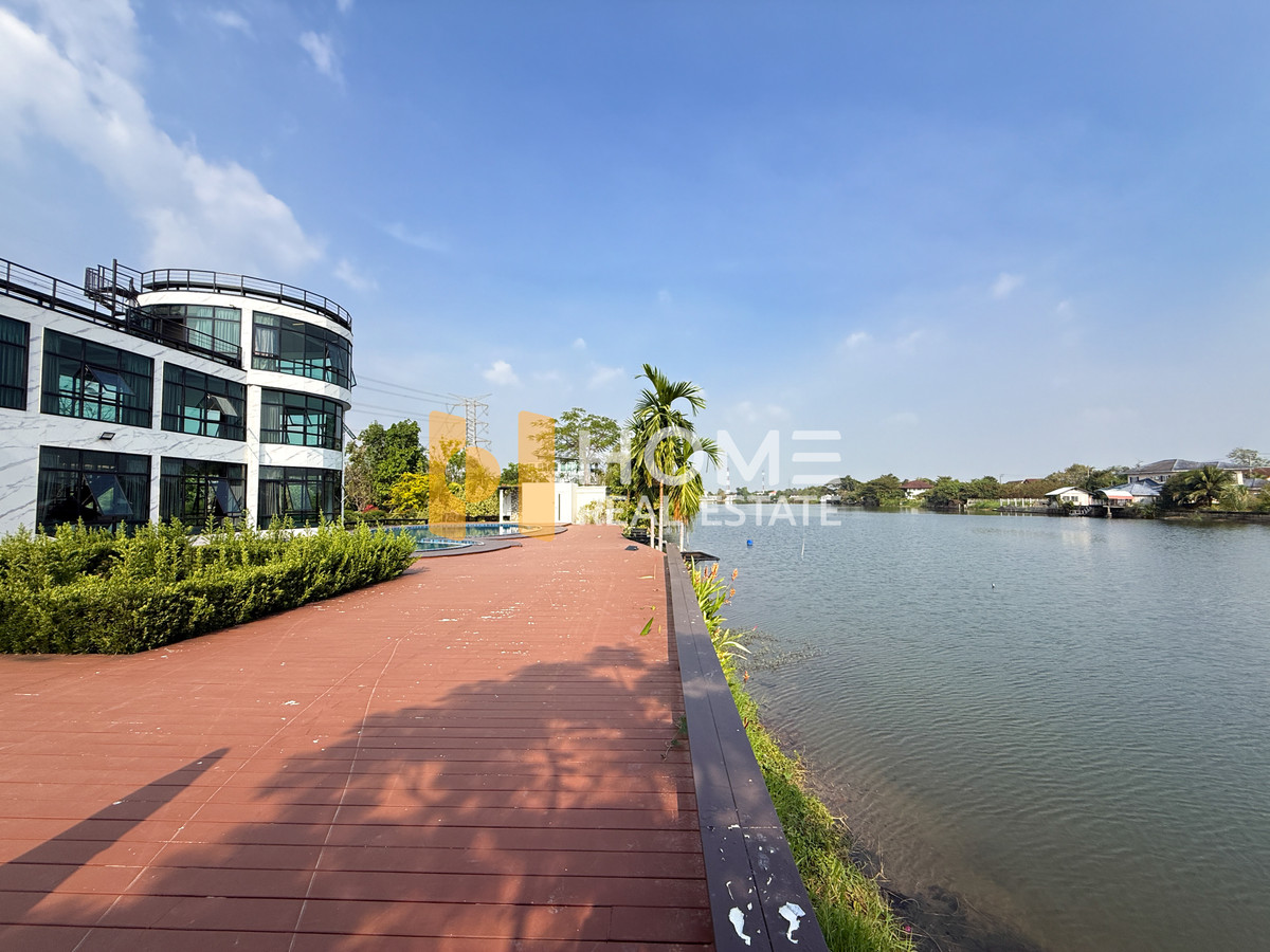ขายบ้านมีนบุรี-ร่มเกล้า : บ้าน 2 ไร่ วิวทะเลสาบ ใกล้สุวรรณภูมิ ต่อยอดธุรกิจได้ 🌊 ศุภาลัย เลค 2 / 2 ห้องนอน (ขาย), Supalai Lake 2 / 2 Bedrooms (FOR SALE) POON151