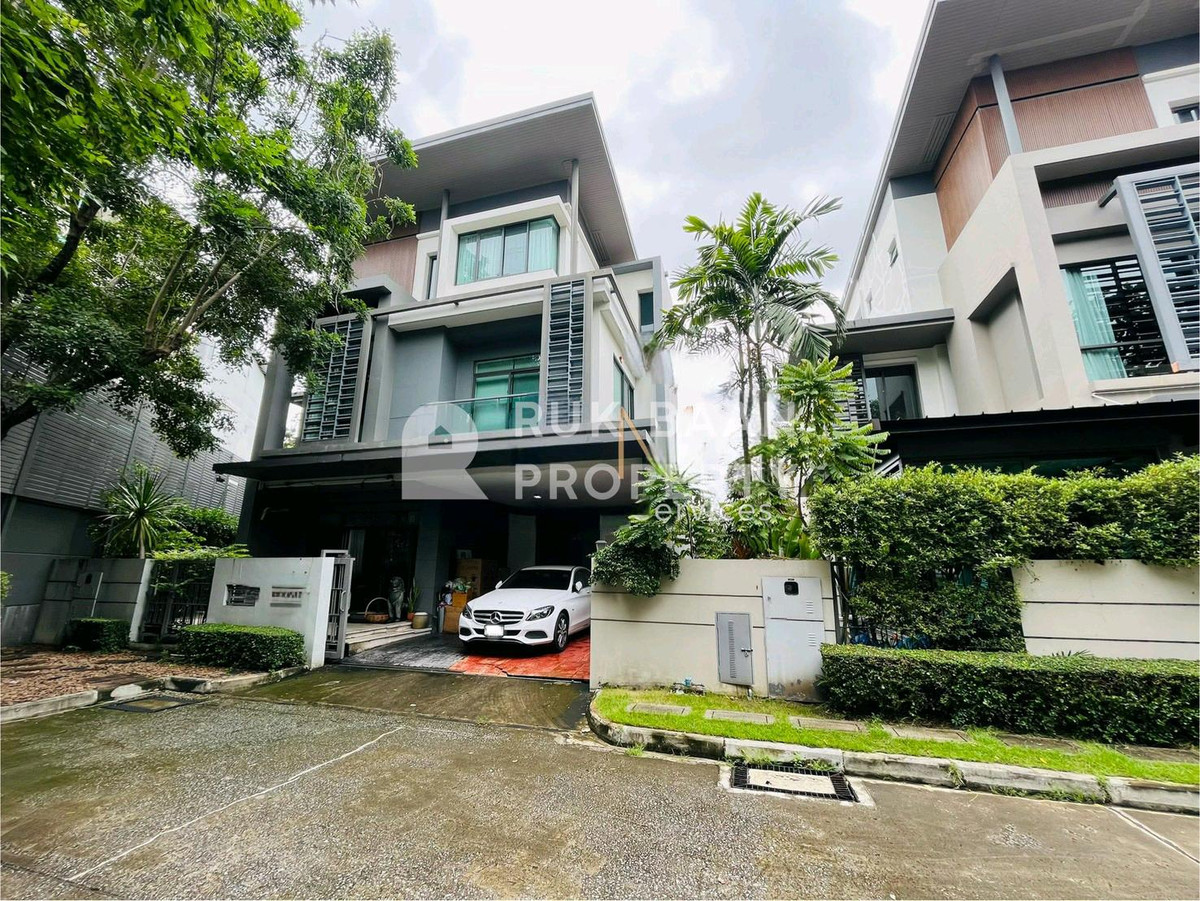 ขายบ้านนวมินทร์ รามอินทรา : ขายบ้านเดี่ยว/SALE✨ Narasiri Hideaway  (นาราสิริ ไฮด์อเวย์) หลังริมสุดซอยตัน