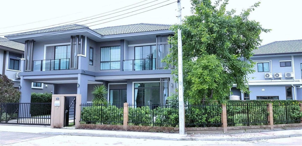 ให้เช่าบ้านพัฒนาการ ศรีนครินทร์ : ขายบ้านเดี่ยว The Plant Exclusique พัฒนาการ 38 ที่ดิน 100 วา แปลงมุม