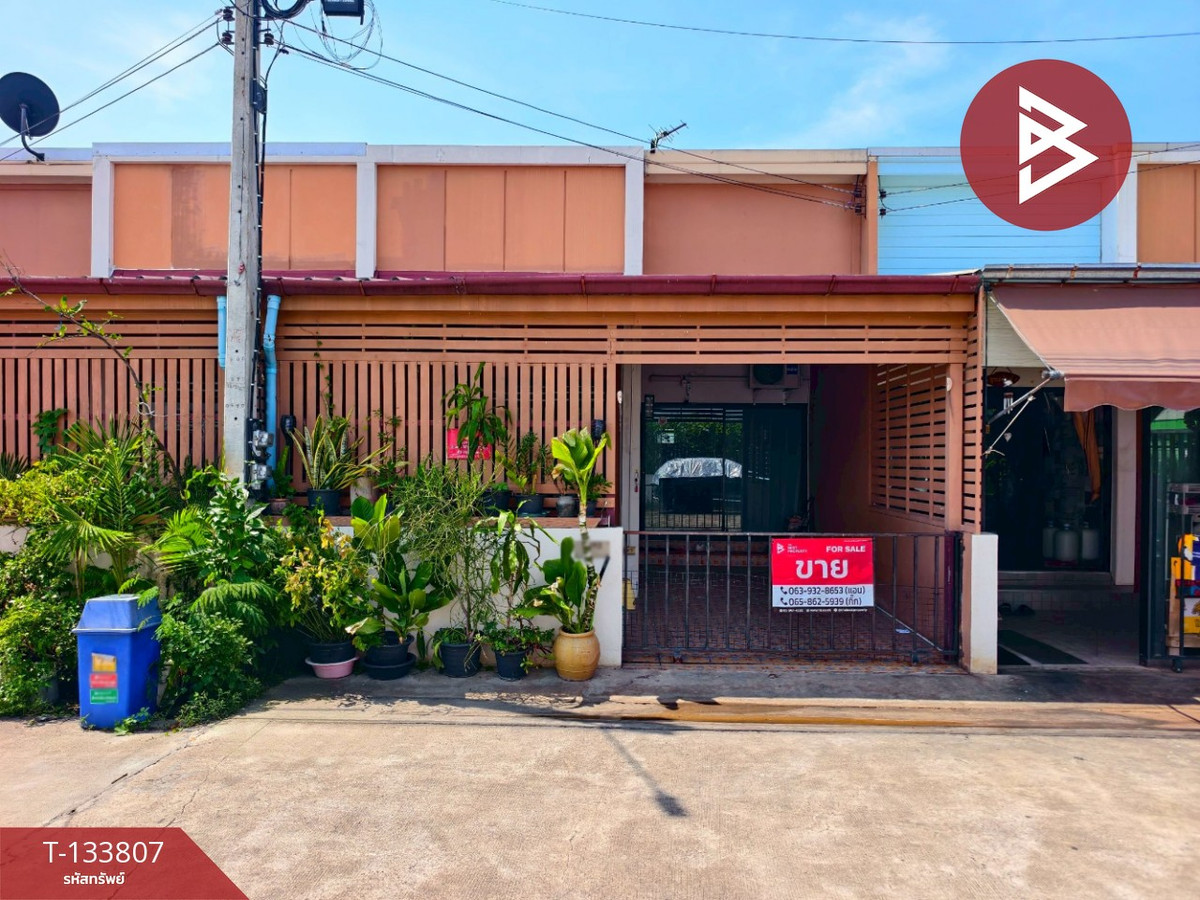 ขายทาวน์โฮมมหาชัย สมุทรสาคร : ขายทาวน์เฮ้าส์ หมู่บ้านสุขถาวร 9 กระทุ่มแบน สมุทรสาคร