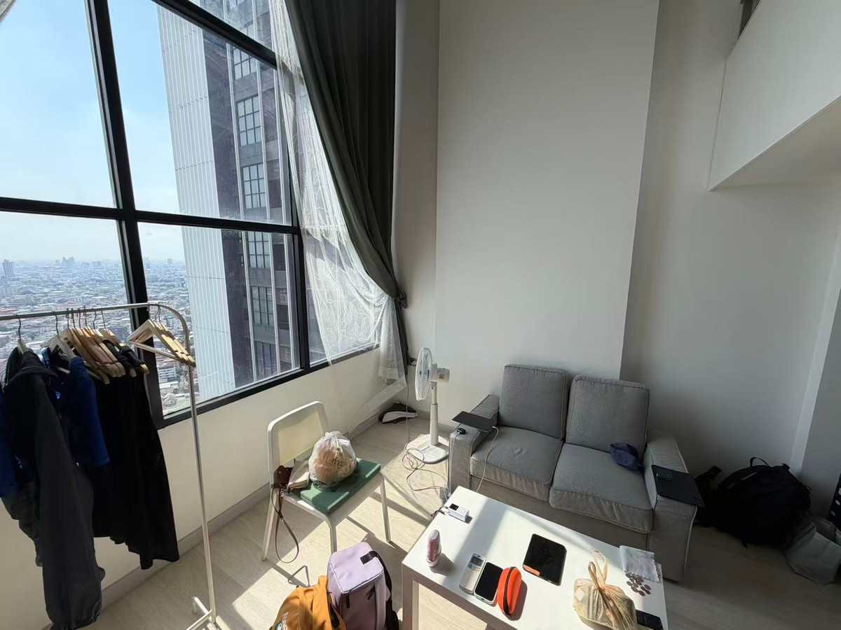 ให้เช่าคอนโดสาทร นราธิวาส : KnightsBridge Prime Sathon 37ตรม คอนโดลอฟท์ ให้เช่าเพียง 21000thb！