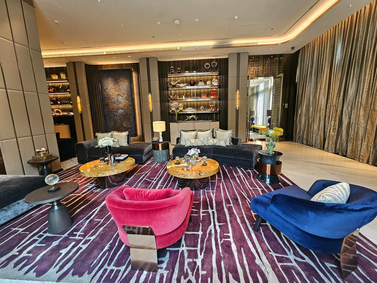 For RentCondoSukhumvit, Asoke, Thonglor : Very beautifully decorated room for rent, 2 bedrooms, 3 bathrooms, The Bangkok Thonglor.