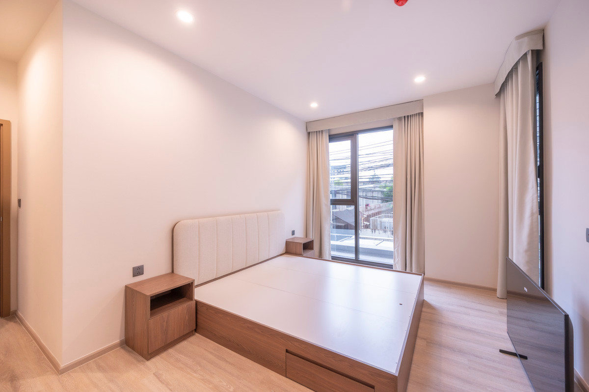 For SaleCondoRama9, Petchburi, RCA : 2 bedroom condo, ready to move in, in the heart of the research center | PYNN SOONVIJAI 🕊️ Pinn Research Center