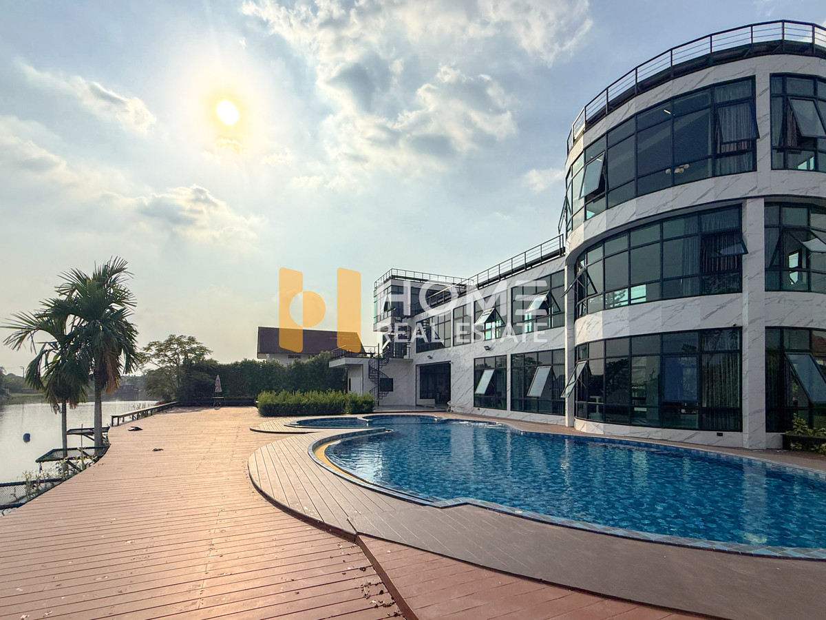 ขายบ้านมีนบุรี-ร่มเกล้า : บ้าน 2 ไร่ วิวทะเลสาบ ใกล้สุวรรณภูมิ ต่อยอดธุรกิจได้ 🌊 ศุภาลัย เลค 2 / 2 ห้องนอน (ขาย), Supalai Lake 2 / 2 Bedrooms (FOR SALE) POON151