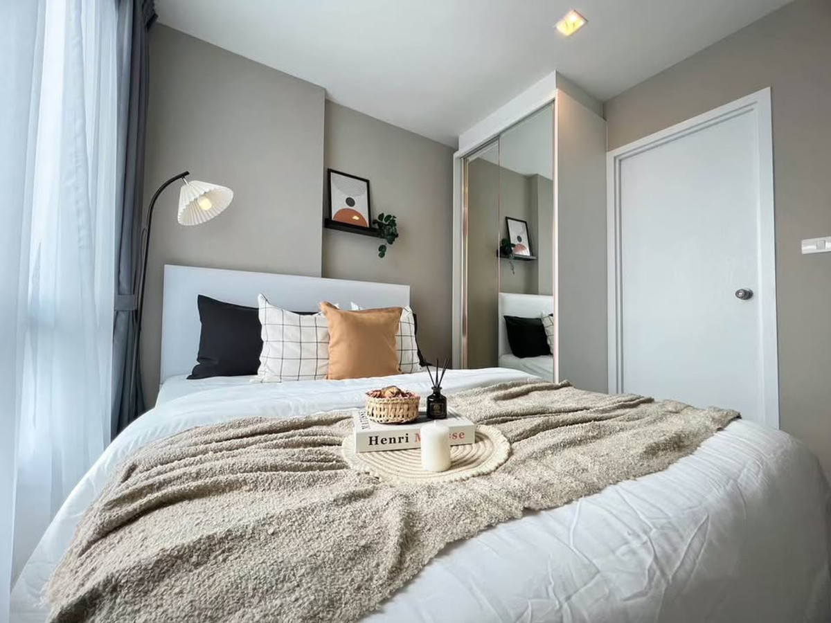 For RentCondoNonthaburi, Bang Yai, Bangbuathong : 🔥🔥 Condo for rent Metro Luxe Riverfront 🔥🔥 📍 Room number 199/103, 8th floor, Building 1(B) 🏢 Size 28 sq m.