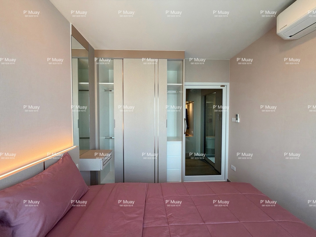 For RentCondoThaphra, Talat Phlu, Wutthakat : For rent, beautiful built-in room ✨ luxurious, next to the glam 🥣 electric stove + hood 🌪️ with Digital door lock 📱 🩷 rent 13,000 baht #Regent Home Wutthakat